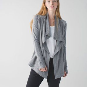 Lululemon Coast Wrap Heathered Mod Medium Grey 4